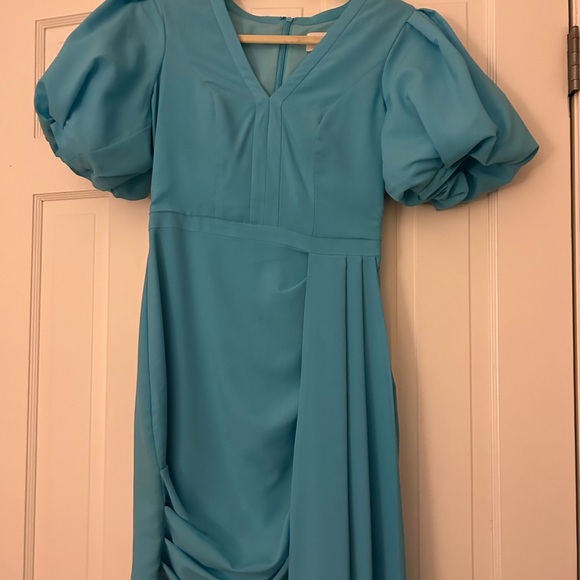 One 33 Social Mini Dress Blue - Picture 2 of 5